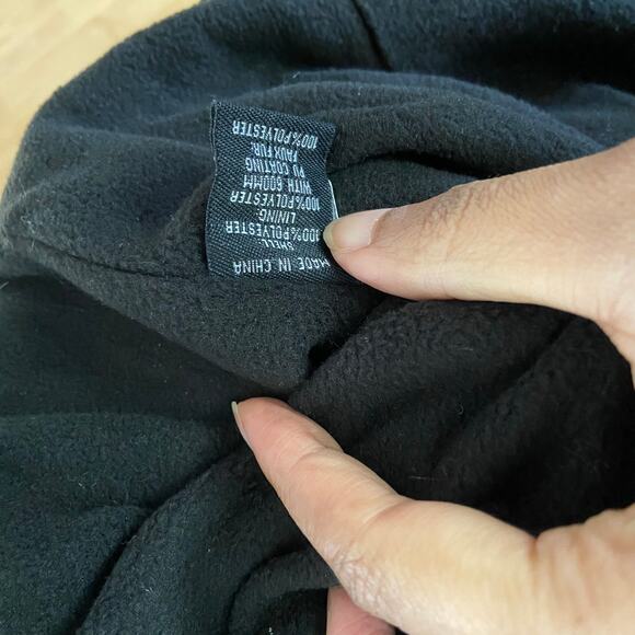 Celsius Green Hooded Puffer Coat With Fleece Lining & Gold Trim, Sz M--NWT - Picture 3 of 10